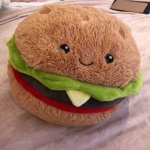 Hamburger Squishable stuffed animal